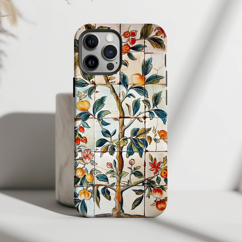 Apple Tree Tile Phone Case