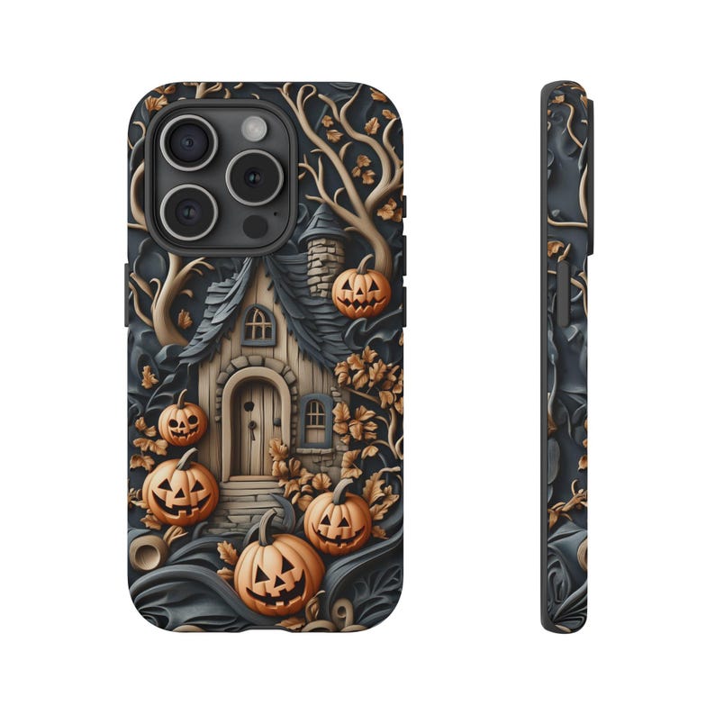 Halloween Haunted House Phone Case