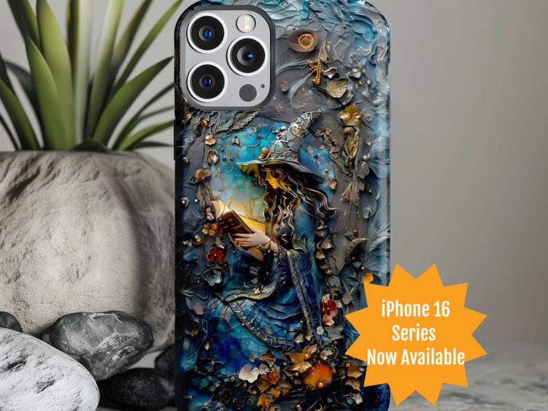 Fun Artistic Witch Phone Case