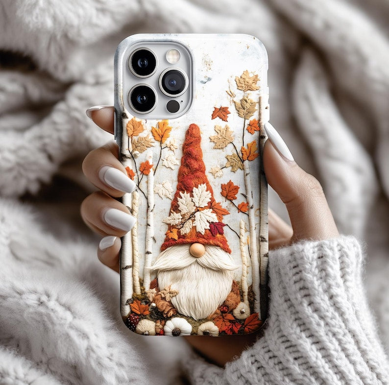 Autumn Gnome Forest Art Case