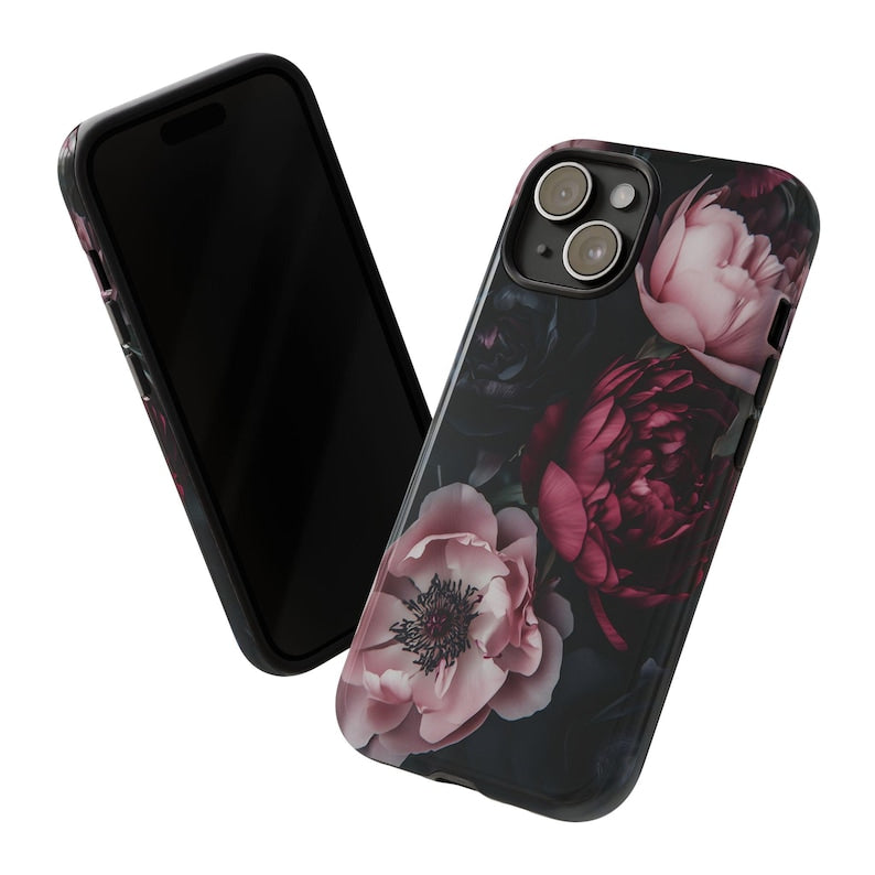 Dark Floral Phone Case