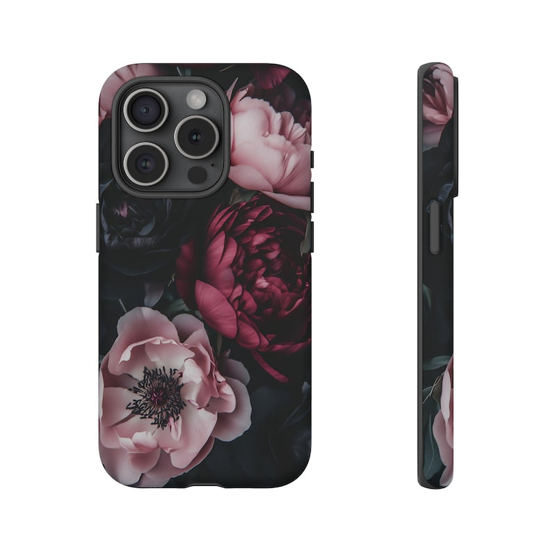 Dark Floral Phone Case