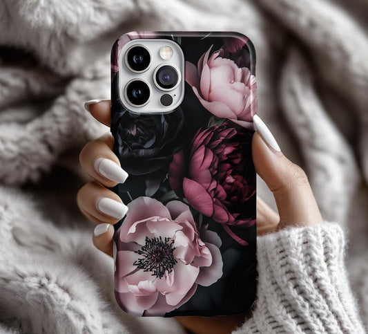 Dark Floral Phone Case