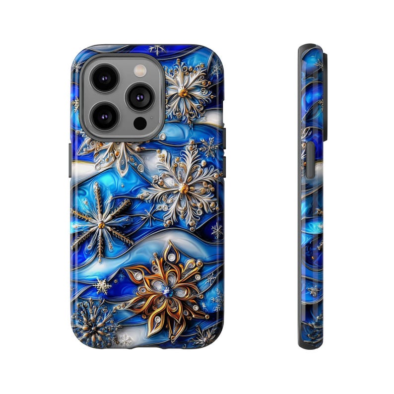 Winter Snowflake Christmas iPhone Case