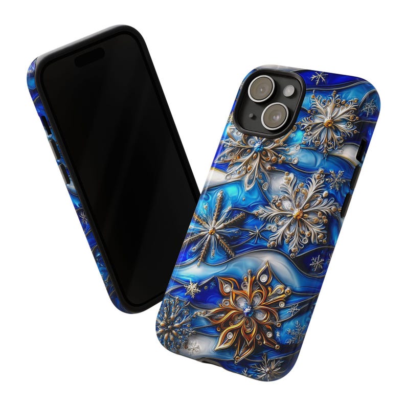 Winter Snowflake Christmas iPhone Case