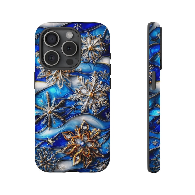 Winter Snowflake Christmas iPhone Case