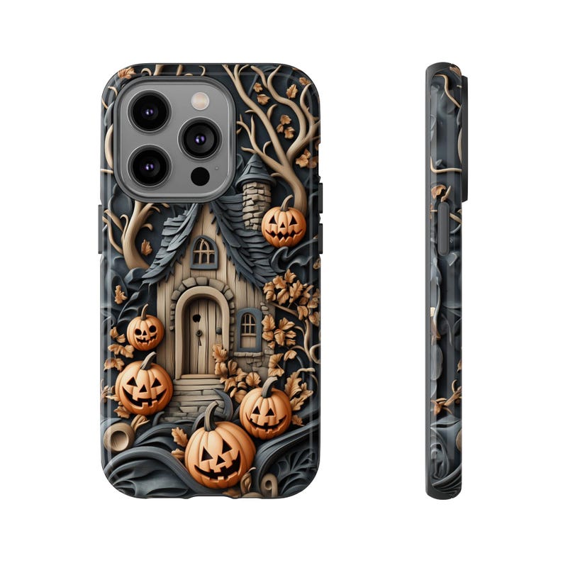 Halloween Haunted House Phone Case