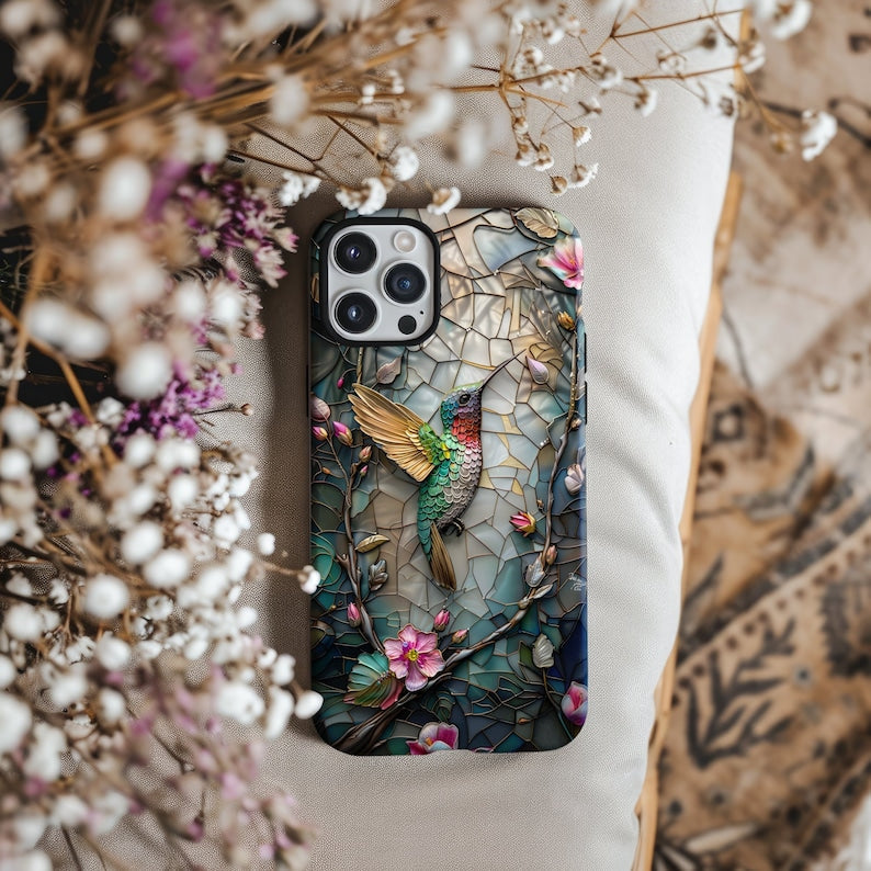 Artistic Hummingbird Phonecase for iPhone