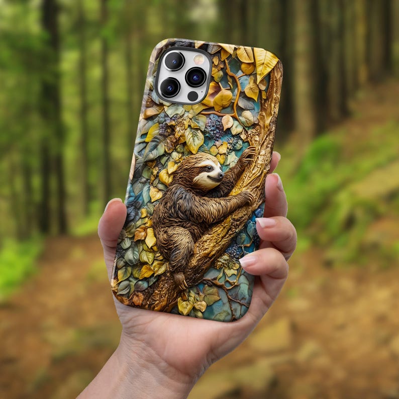 Sloth Tree Case for iPhone